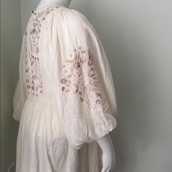 ANTHROPOLOGIE Viveka embroidered lace mini dress small - Picture 10 of 13